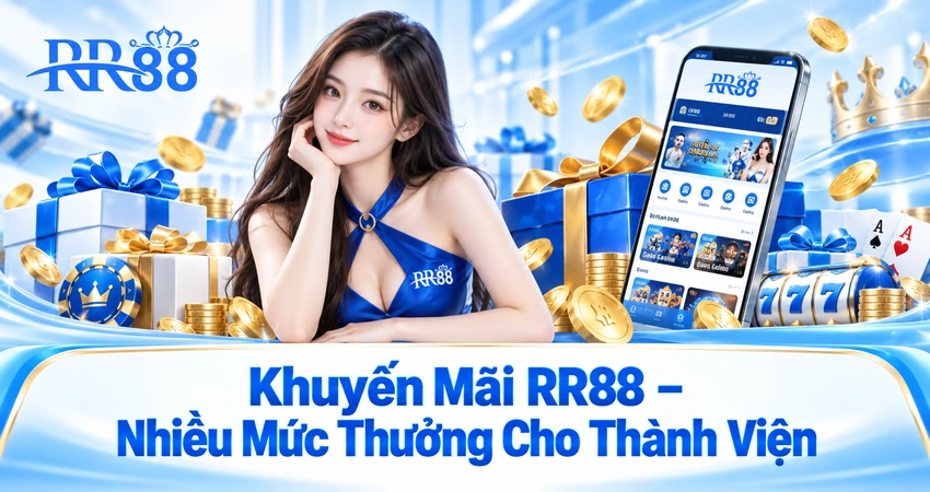 RR88 Khuyen Mai Nhieu Muc Thuong Cho Thanh Vien 850x450
